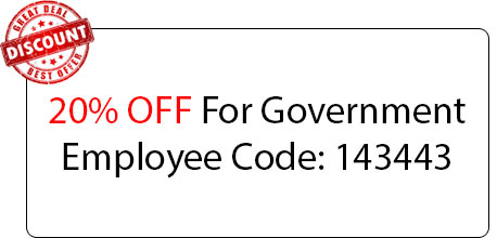 Government Employee 20% OFF - Locksmith at Cary, IL - Cary Il Locksmith